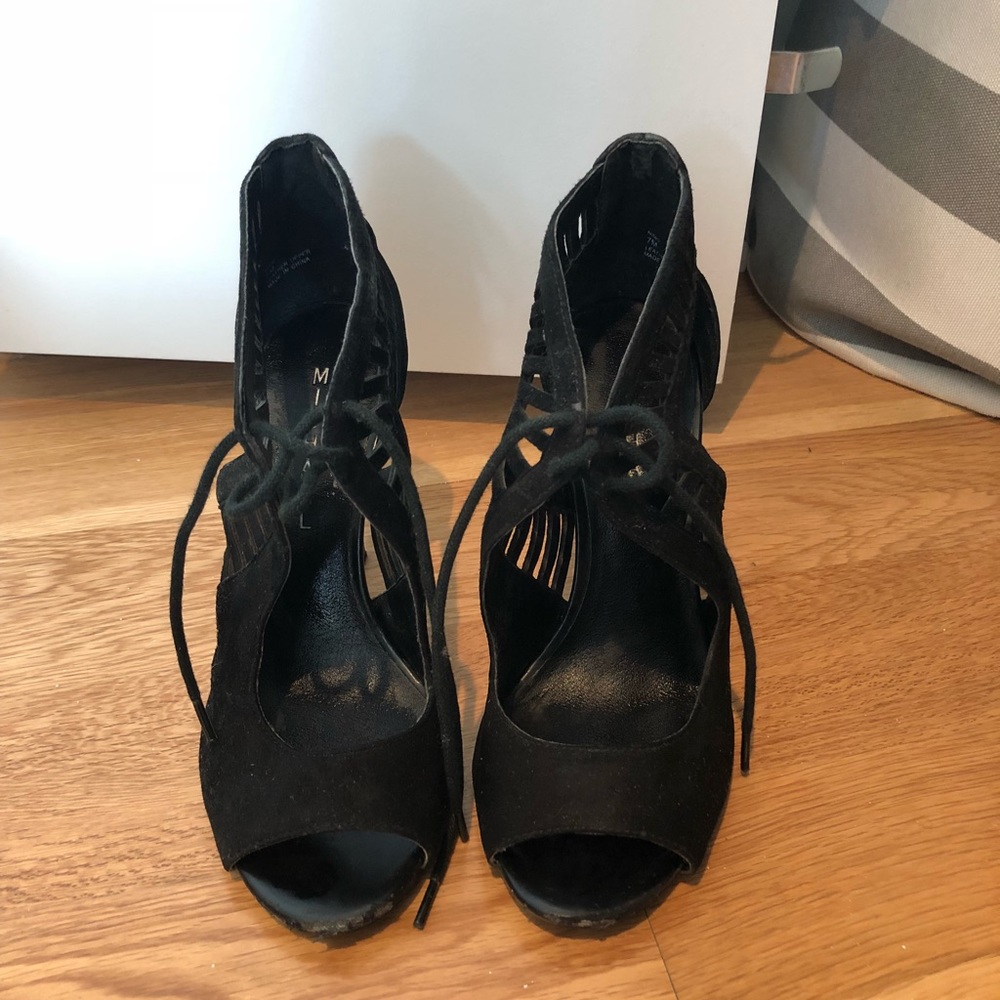 Black Michael Heels